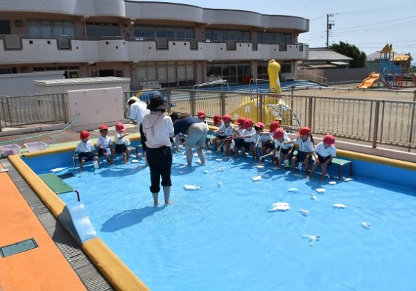 8.27　夏期保育　さかな釣り